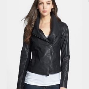 Black Vince Leather Jacket